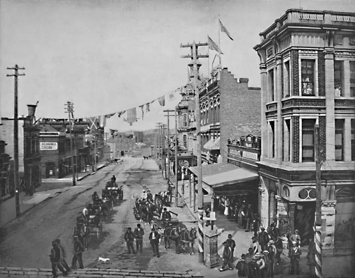 Framed Print : Victoria, British Columbia, c1897. Creator: Unknown Framed Print : Victoria, British Columbia, c1897. Creator: Unknown