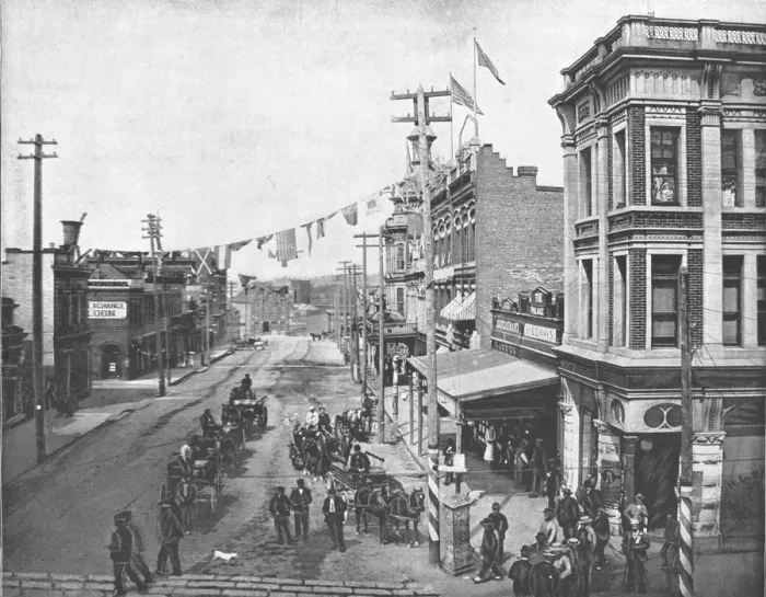 Framed Print : Victoria, British Columbia, Canada, c1900. Creator: Unknown Framed Print : Victoria, British Columbia, Canada, c1900. Creator: Unknown