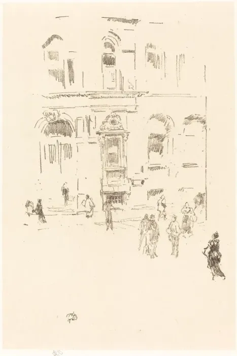 Framed Print : Victoria Club, 1879 / 1887. Creator: James Abbott McNeill Whistler Framed Print : Victoria Club, 1879 / 1887. Creator: James Abbott McNeill Whistler