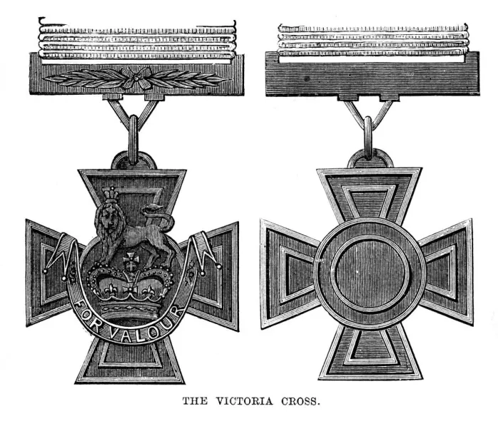 Framed Print : The Victoria Cross, c1900 Framed Print : The Victoria Cross, c1900