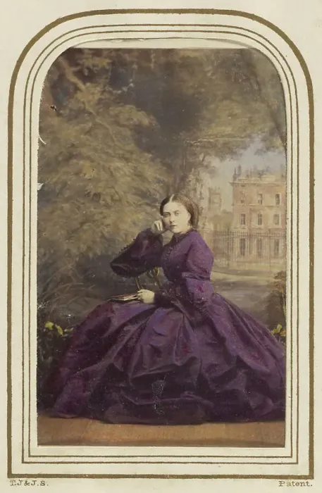 Framed Print : Victoria, Crown Princess of Germany, Princess Royal of Great Britain, about 1860-1861. Creator: Camille Silvy Framed Print : Victoria, Crown Princess of Germany, Princess Royal of Great Britain, about 1860-1861. Creator: Camille Silvy