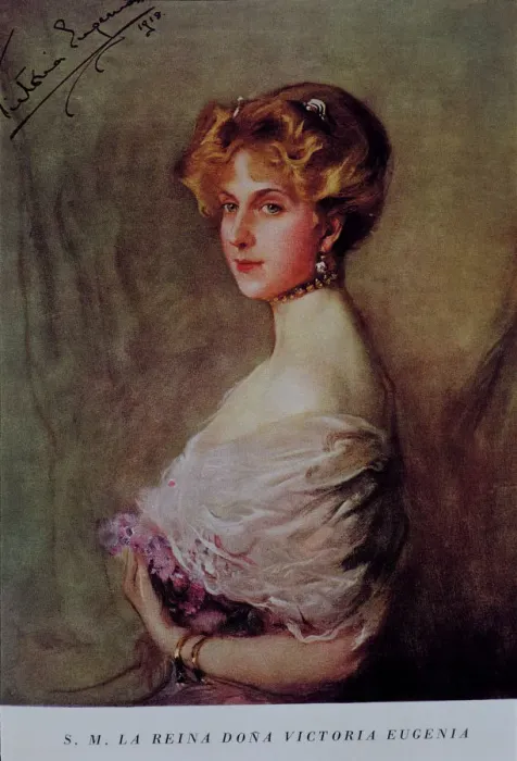 Framed Print : Victoria Eugenia of Battenberg (1887-1969), Queen of Spain between 1906 and 1931 Framed Print : Victoria Eugenia of Battenberg (1887-1969), Queen of Spain between 1906 and 1931
