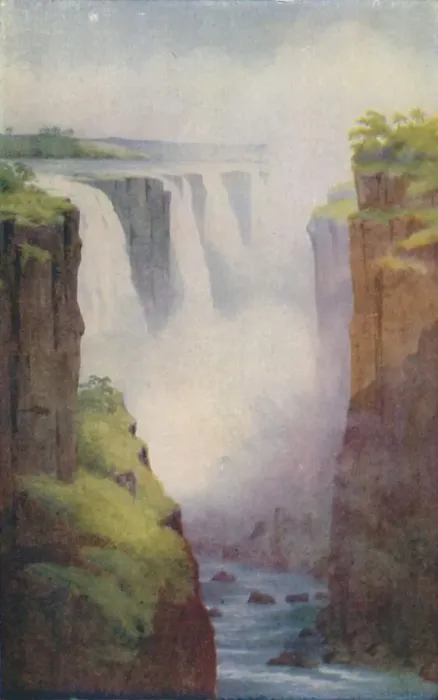 Framed Print : Victoria Falls, 1924 Framed Print : Victoria Falls, 1924
