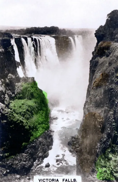 Framed Print : Victoria Falls, Africa, c1920s. Artist: Cavenders Ltd Framed Print : Victoria Falls, Africa, c1920s. Artist: Cavenders Ltd