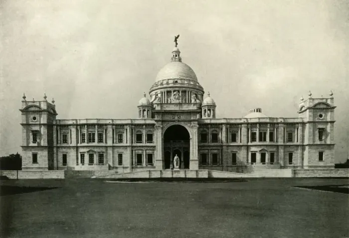 Framed Print : Victoria Memorial Hall, South Front, 1925. Creator: Unknown