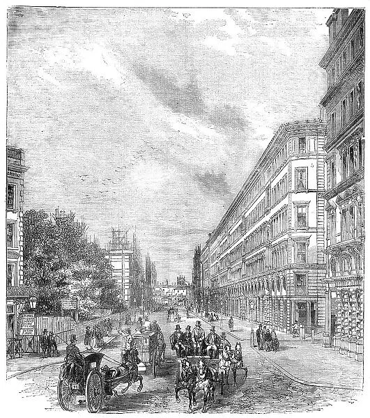 Victoria-Street, Westminster, 1854. Creator: Unknown