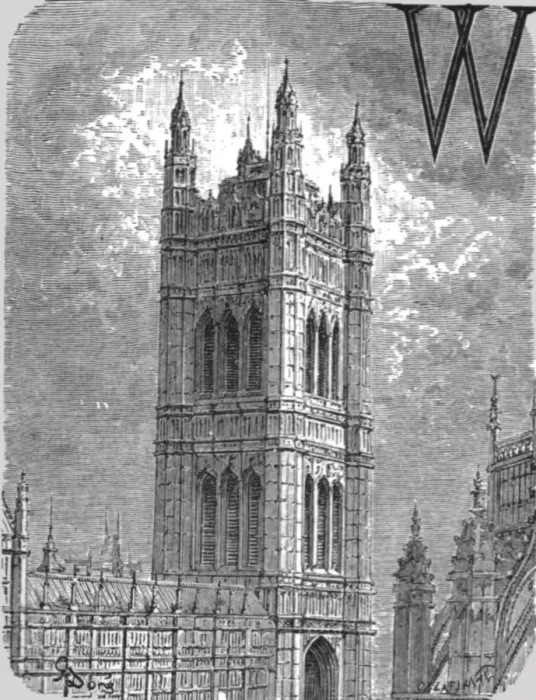 Framed Print : Victoria Tower, 1872. Creator: Gustave Doré Framed Print : Victoria Tower, 1872. Creator: Gustave Doré