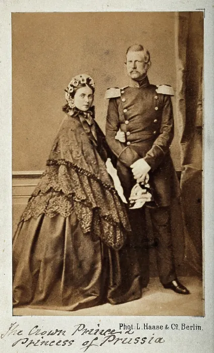 Framed Print : Victoria (Vicky) Adelaide Louise, Princess Royal of England and later Empress... c1860s. Creator: L. Haase & Company Framed Print : Victoria (Vicky) Adelaide Louise, Princess Royal of England and later Empress... c1860s. Creator: L. Haase & Company