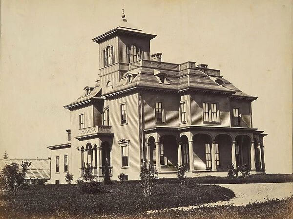 Victorian House, ca. 1860. Creator: James Wallace Black