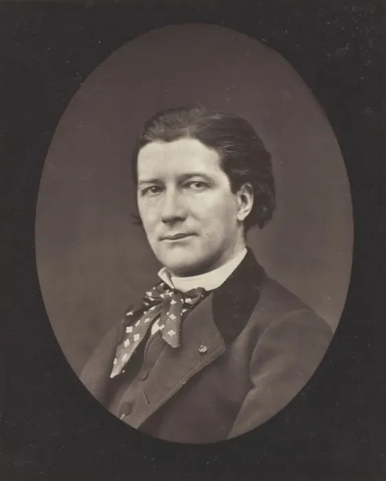 Framed Print : Victorien Sardou (French playwright, 1831-1908), c. 1876. Creator: Ferdinand J. Mulnier Framed Print : Victorien Sardou (French playwright, 1831-1908), c. 1876. Creator: Ferdinand J. Mulnier