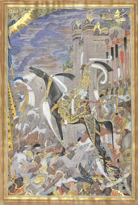 Framed Print : Victorious Army Entering City After Siege, 1700s-1800s(?). Creator: Unknown Framed Print : Victorious Army Entering City After Siege, 1700s-1800s(?). Creator: Unknown