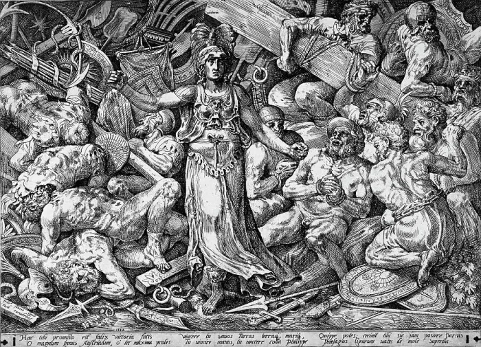 Framed Print : Victory, 1552. Creator: Frans Floris Framed Print : Victory, 1552. Creator: Frans Floris