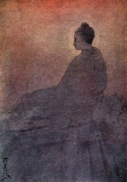 The Victory of Buddha, 1913. Artist: Rabindranath Tagore