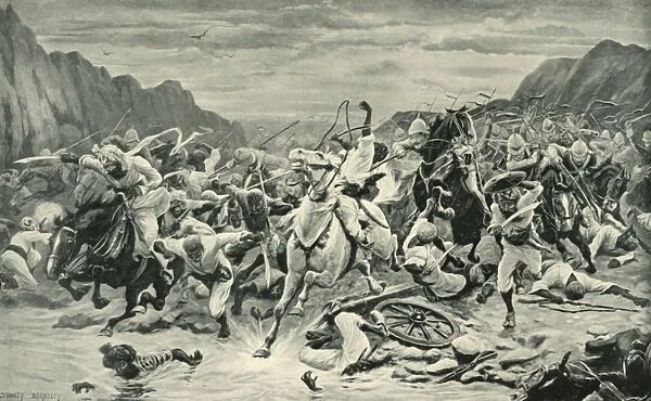 The Victory of Kandahar (Cavalry Pursuit to the Arghandab River), (1901). Creator: Unknown