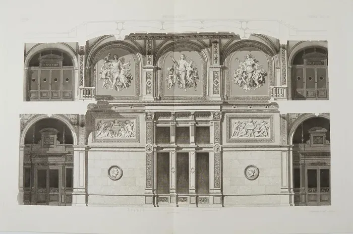 Framed Print : The Vienna Imperial Opera, 1885. Creator: Lange; Paul (1850-1890) Framed Print : The Vienna Imperial Opera, 1885. Creator: Lange; Paul (1850-1890)