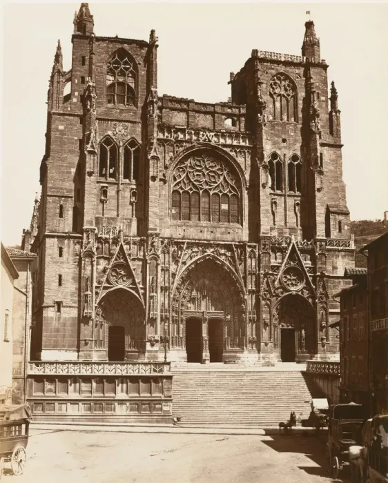 Framed Print : Vienne, St. Maurice, ca. 1861. Creator: Edouard Baldus Framed Print : Vienne, St. Maurice, ca. 1861. Creator: Edouard Baldus