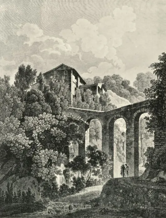 Framed Print : View of the Acqueduct, near the Alhambra, 19th century, (1907). Creator: Unknown Framed Print : View of the Acqueduct, near the Alhambra, 19th century, (1907). Creator: Unknown