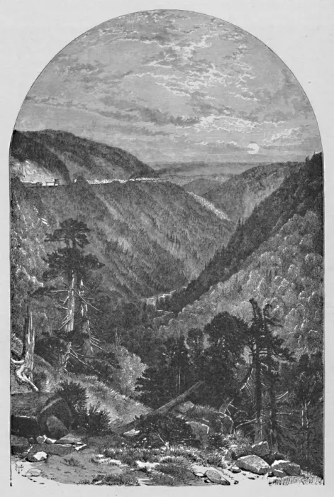 Framed Print : View at Allegrippus, 1883. Artist: Meeder & Chubb Framed Print : View at Allegrippus, 1883. Artist: Meeder & Chubb