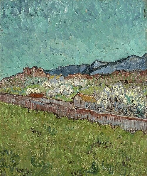 View of the Alpilles, 1890. Creator: Gogh, Vincent, van (1853-1890)