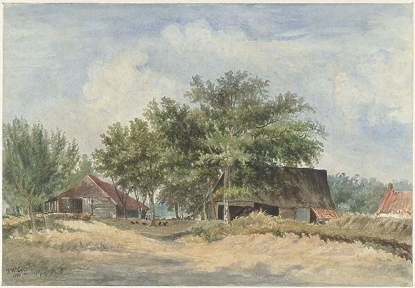 View at Appelscha, 1882. Creator: Johanna Wilhelmina von Stein Callenfels