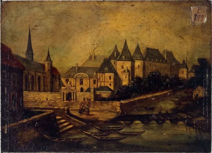 Framed Print : View of Arsenal, around 1620, between 1615 and 1625. Creator: Unknown Framed Print : View of Arsenal, around 1620, between 1615 and 1625. Creator: Unknown