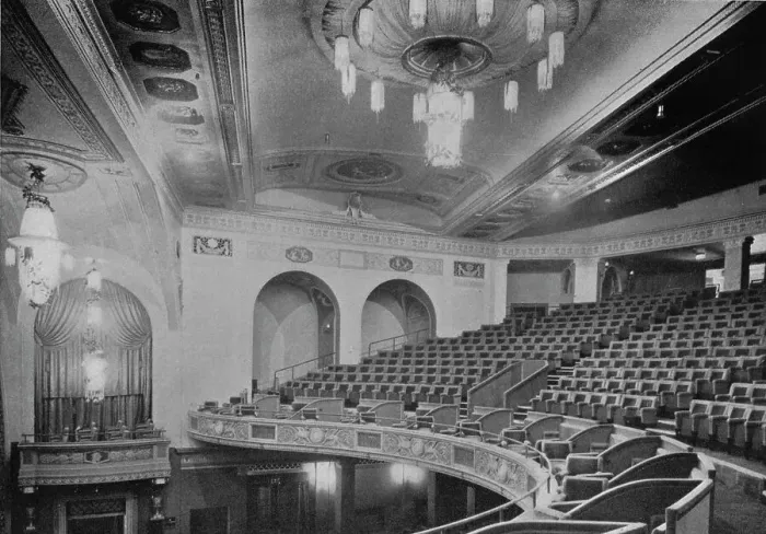 Framed Print : View of the balcony and upper part of the theatre - Regent Theatre, Brighton, Sussex, 1922 Framed Print : View of the balcony and upper part of the theatre - Regent Theatre, Brighton, Sussex, 1922