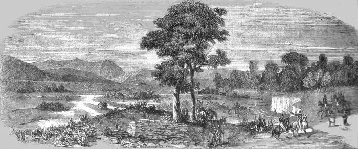 Framed Print : View on the Banks of the Pruth, 1854. Creator: Unknown Framed Print : View on the Banks of the Pruth, 1854. Creator: Unknown