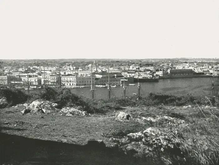 Framed Print : View across the Bay, Havana, Cuba, 1895. Creator: Unknown Framed Print : View across the Bay, Havana, Cuba, 1895. Creator: Unknown