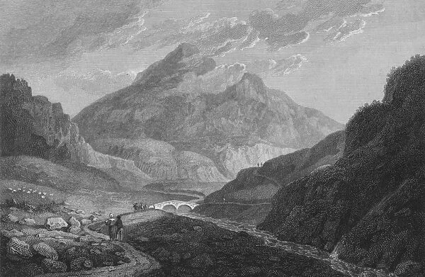 A View of Ben Eim, 1813. Artist: Samuel Middiman