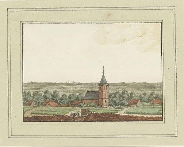 View of Blaricum, 1725-1800. Creator: Anon