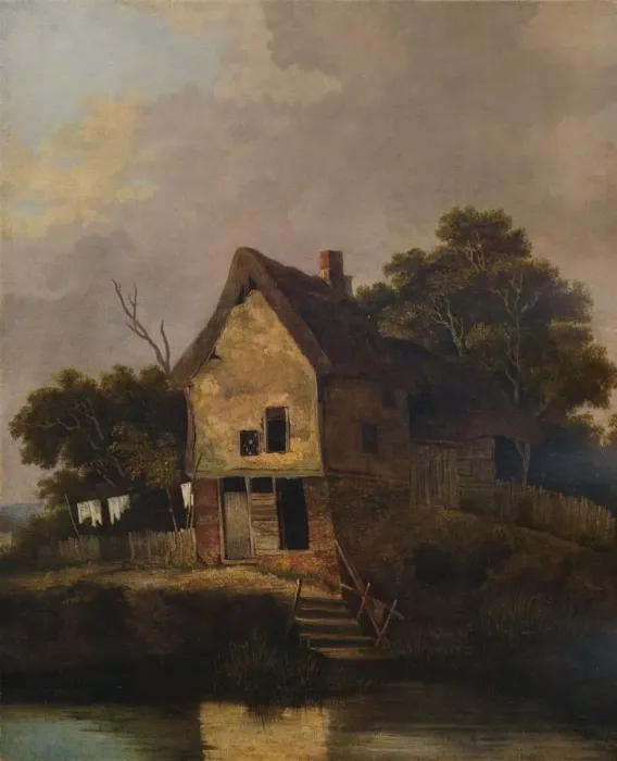 Framed Print : View at Blofield, near Norwich, c1810. Artist: John Crome Framed Print : View at Blofield, near Norwich, c1810. Artist: John Crome