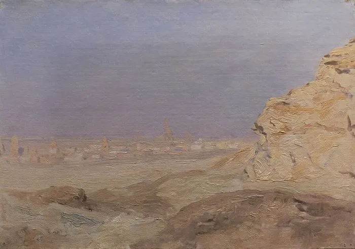 Framed Print : A View Of Cairo, 1889. Creator: Laurits Tuxen Framed Print : A View Of Cairo, 1889. Creator: Laurits Tuxen