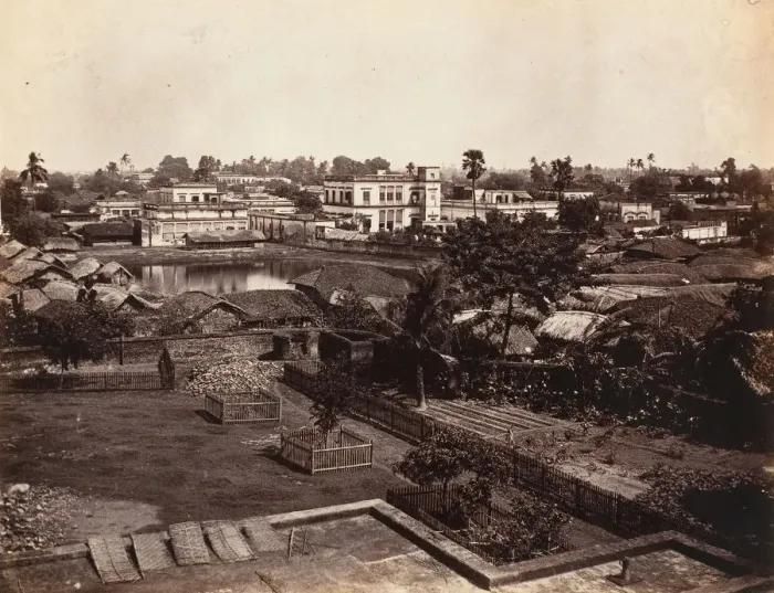 Framed Print : View in Calcutta, 1858-61. Creator: Unknown Framed Print : View in Calcutta, 1858-61. Creator: Unknown