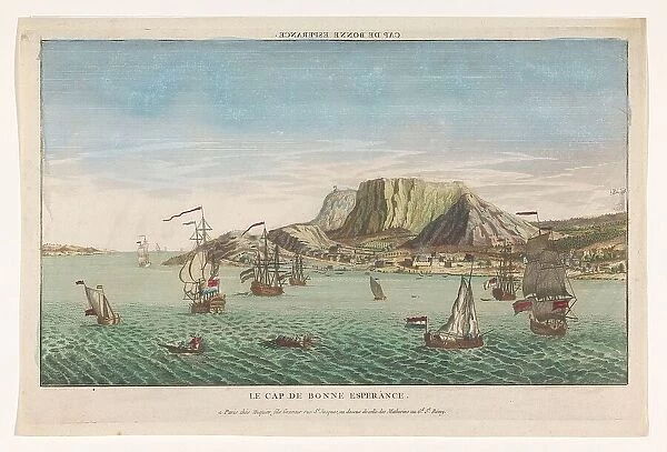 View of the Cape of Good Hope in South Africa, 1735-1805. Creator: Anon