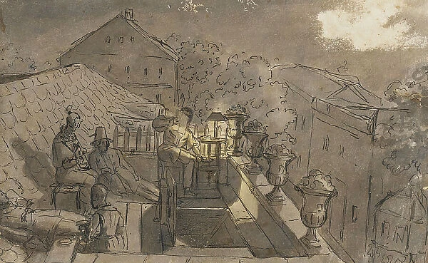 View of Cassel, 1832. Creator: Charles Christian Nahl