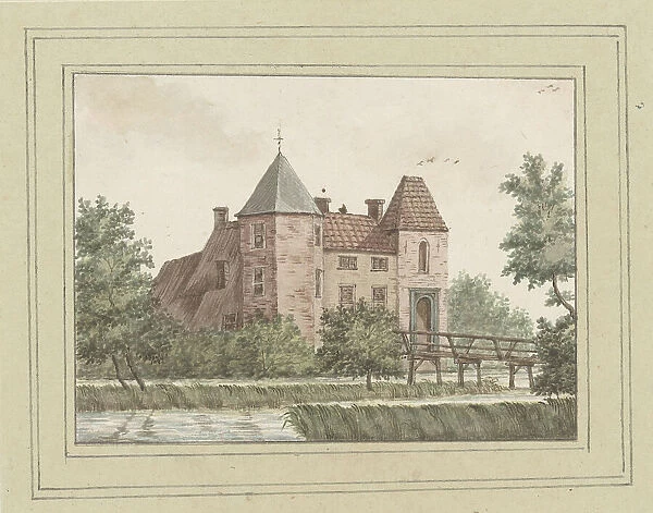 View of Castle De Wildt at Gendringen, in or after 1745-c. 1800. Creator: Anon