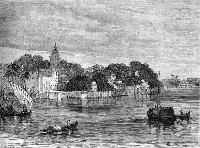 Framed Print : View of Cawnpore, c1891. Creator: James Grant Framed Print : View of Cawnpore, c1891. Creator: James Grant