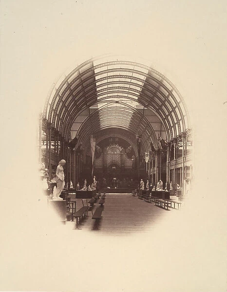 View in Central Hall, Art Treasures Exhibition, Manchester, 1857