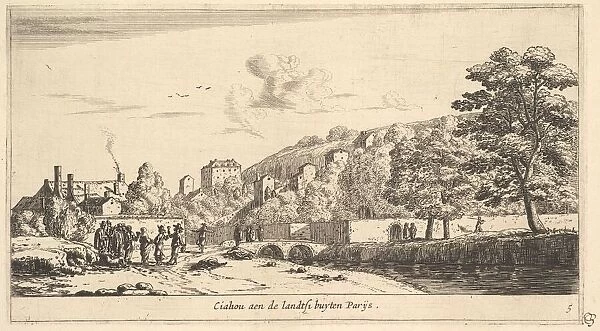 View of Chaillot in Paris, 17th century. Creator: Reinier Zeeman