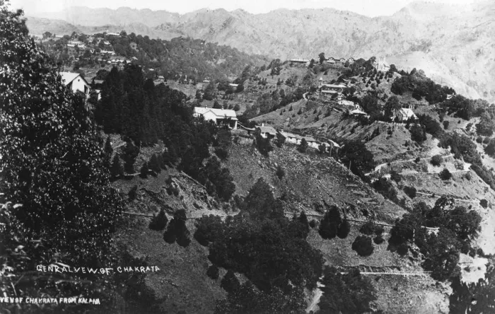 Framed Print : View of Chakrata from Kalana, India, 1917 Framed Print : View of Chakrata from Kalana, India, 1917