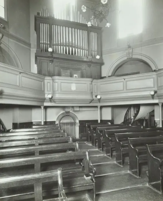 Framed Print : View of the chapel from the altar, Bethlem Royal Hospital, London, 1926 Framed Print : View of the chapel from the altar, Bethlem Royal Hospital, London, 1926