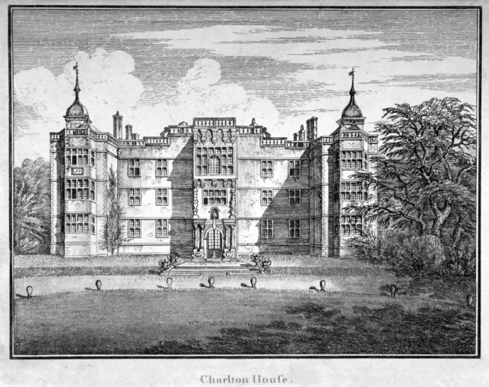 Framed Print : View of Charlton House, Charlton, Greenwich, London, 1796 Framed Print : View of Charlton House, Charlton, Greenwich, London, 1796