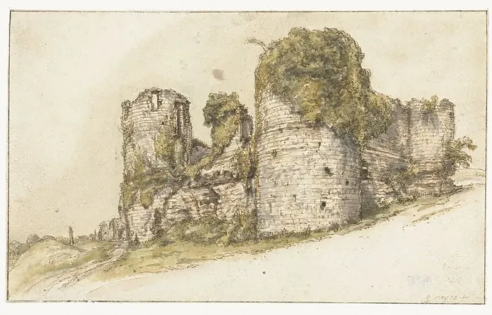 Framed Print : View of the Château de César in Vau, 1633-1687. Creator: Gillis Neyts Framed Print : View of the Château de César in Vau, 1633-1687. Creator: Gillis Neyts