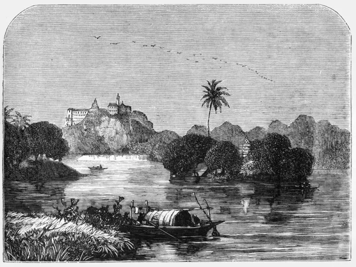 Framed Print : View of the Citadel of Poonah, c1891. Creator: James Grant Framed Print : View of the Citadel of Poonah, c1891. Creator: James Grant