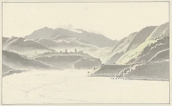 View of Cittaducale, c.1810-c.1812. Creator: Josephus Augustus Knip