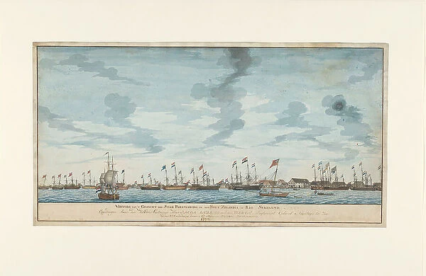 View of the city of Paramaribo, 1772. Creator: Frederik Jägerschiöld