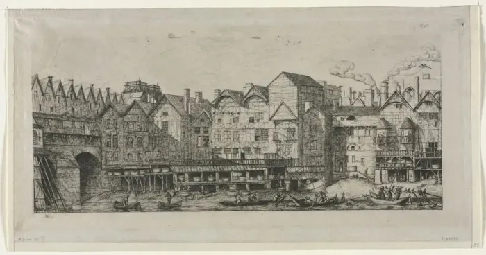 Framed Print : View of Part of the City of Paris Toward the Close of the 17th Century, 1861. Creator Framed Print : View of Part of the City of Paris Toward the Close of the 17th Century, 1861. Creator