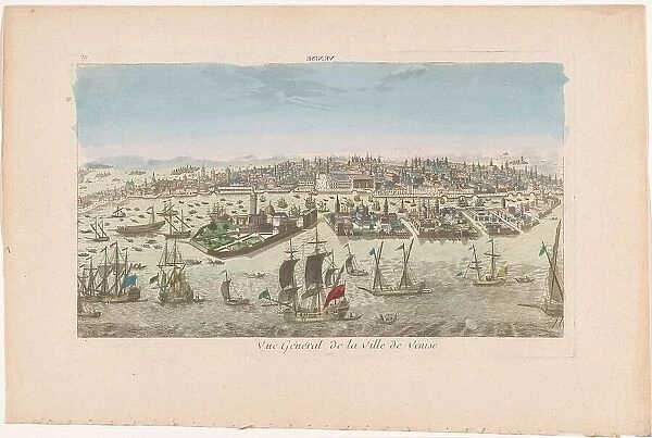 View of the city of Venice, 1700-1799. Creator: Anon