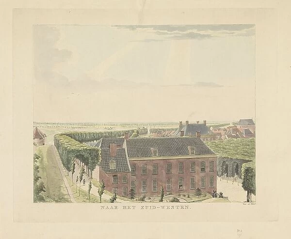 View of the city wall southwest of Nijmegen, 1815-1824. Creator: Derk Anthony van de Wart