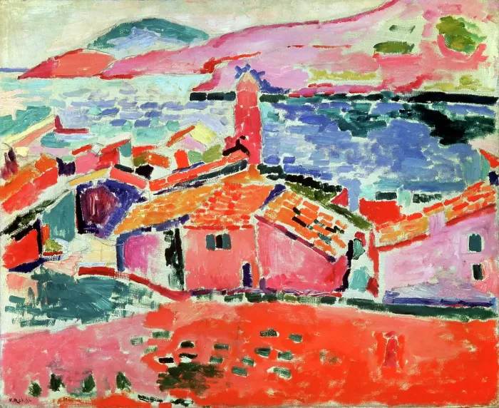 Framed Print : View of Collioure, c1905. Creator: Henri Matisse. View of Collioure, c1905. Creator: Henri Matisse Framed Print : View of Collioure, c1905. Creator: Henri Matisse. View of Collioure, c1905. Creator: Henri Matisse